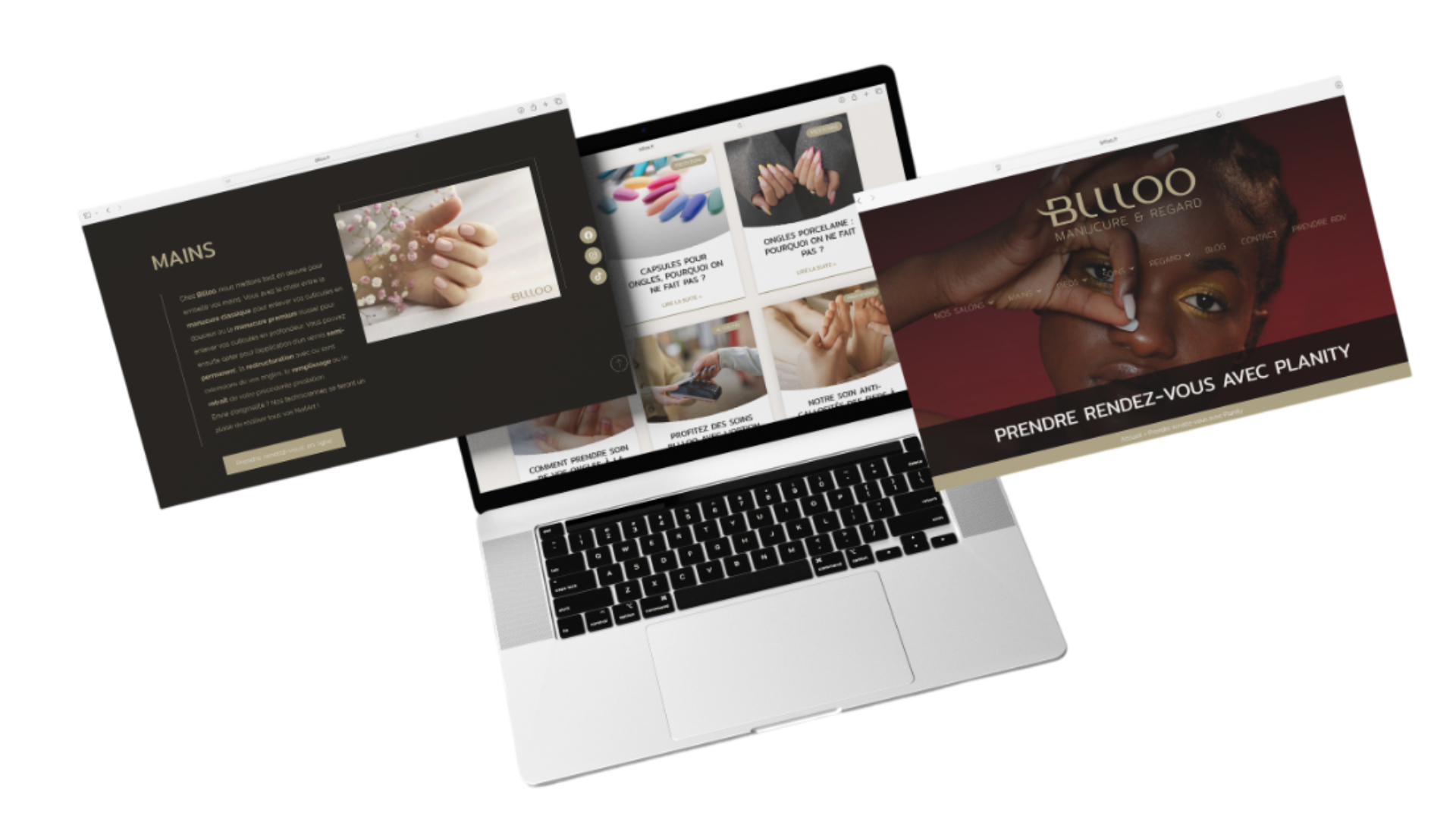 Aperçu du site web BLLLOO